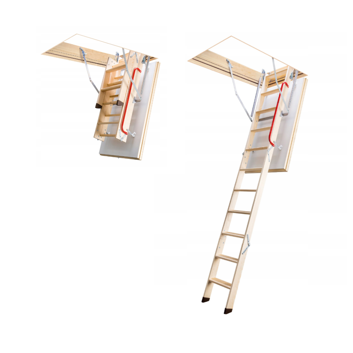 Fakro Bēniņu kāpnes, trīsdaļīgas LTK Energy, 280cm, 60x120cm