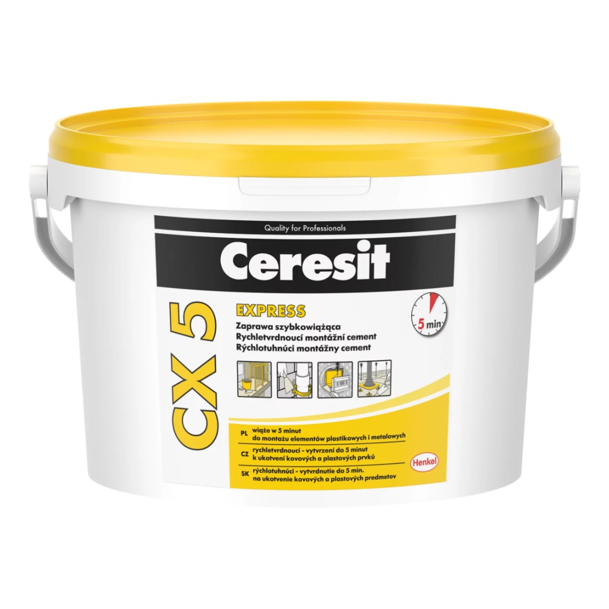 Ceresit CX 5 Express Ātri sacietējoša montāžas java 