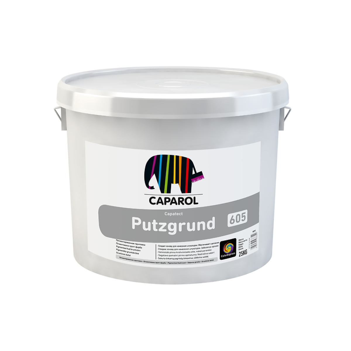 Caparol Putzgrund 605 Saķeri veidojoša zemapmetuma grunts