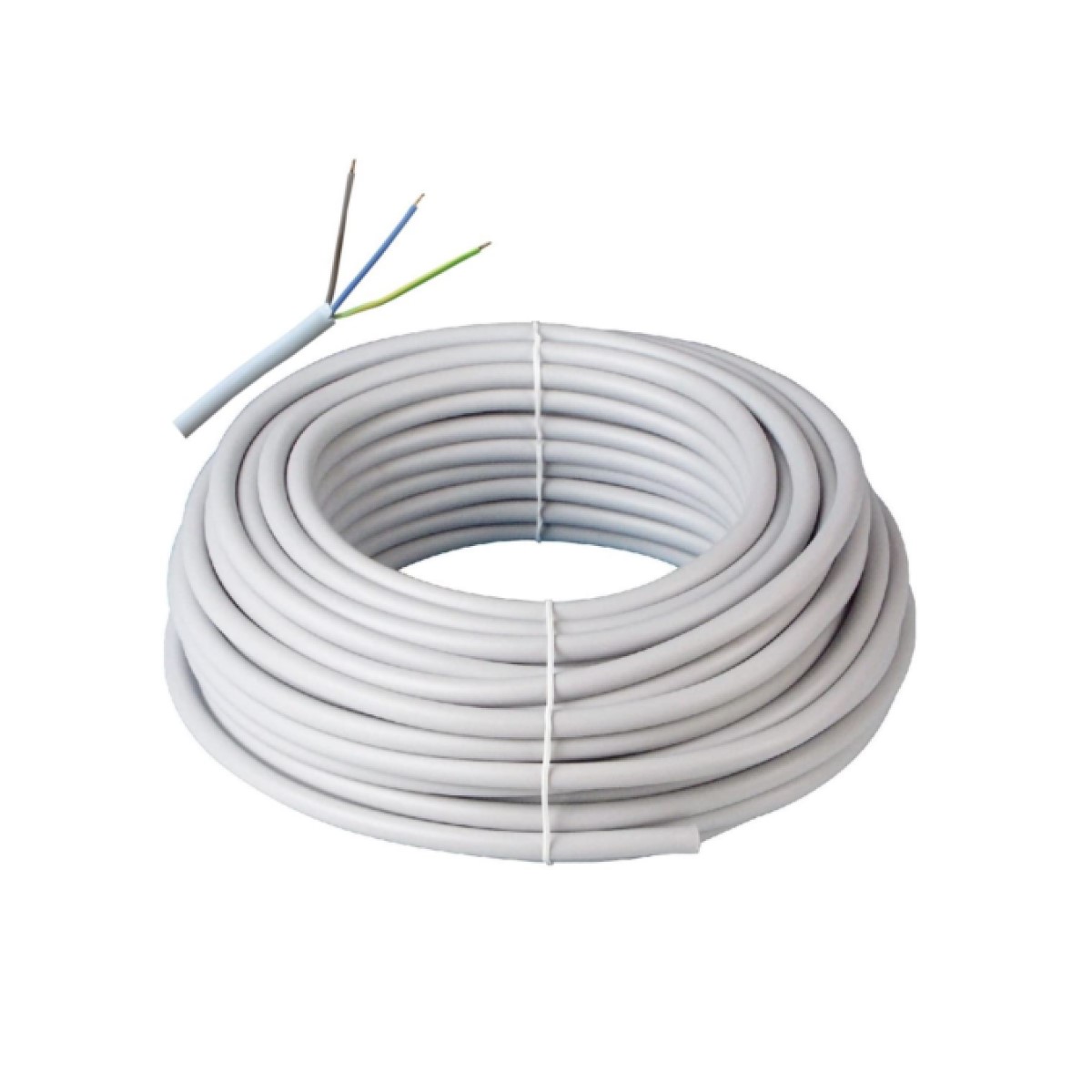 NKT Instalācijas kabelis NYM-J, 3x1,5 mm2, 100m