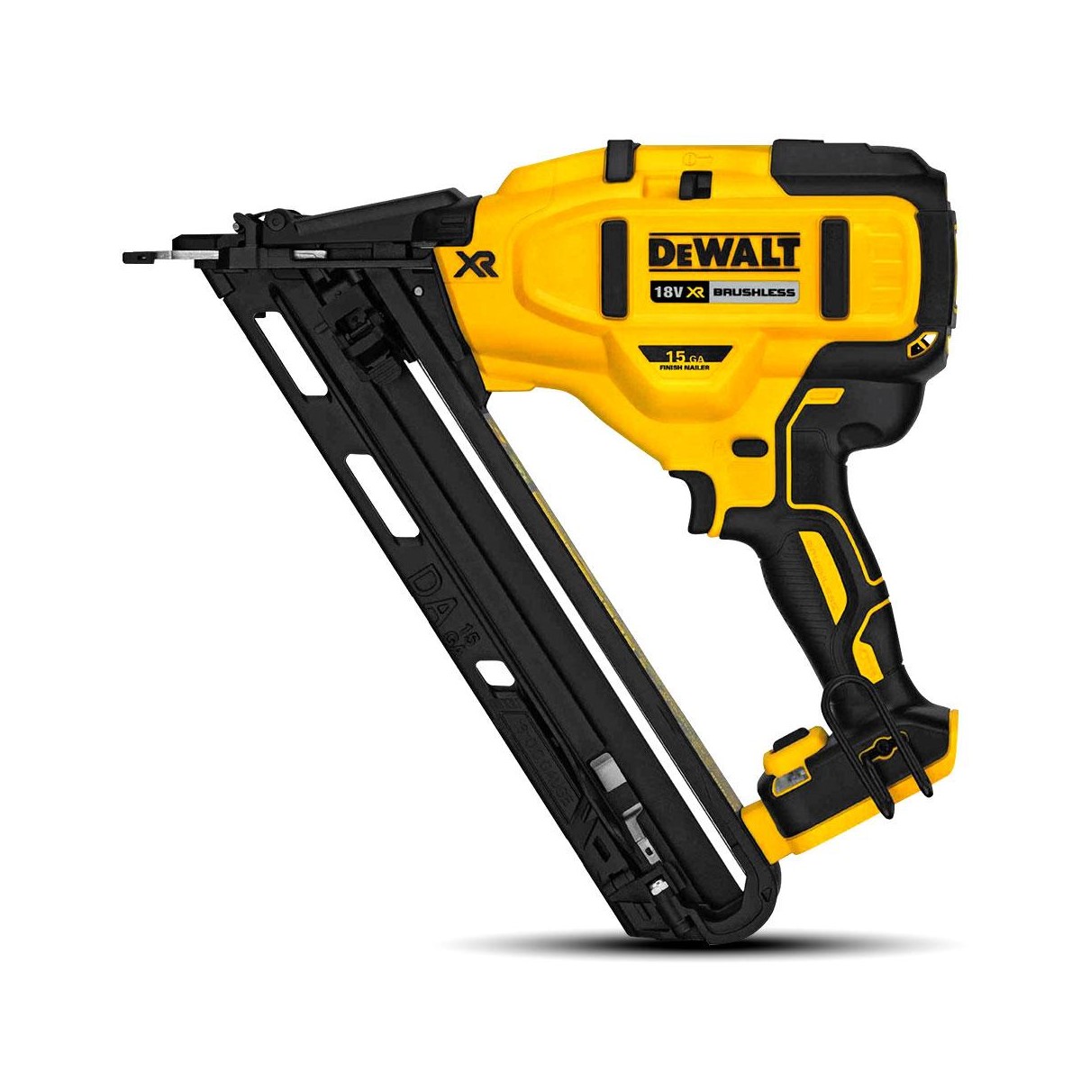 DeWalt Akumulatora Naglotājs 15Ga, 18V (bez akumulatora, lādētāja) DCN650N-XJ