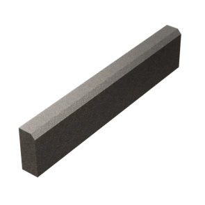 Stoneroc Ietves apmale, 80x200x1000mm, melna