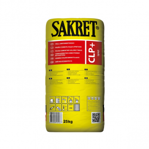 Sakret CLP+ Cementa/Kaļķa apmetums, balts, 25kg