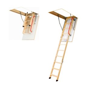 Fakro Bēniņu kāpnes, trīsdaļīgas LWK Komfort, 305cm, 60x130cm