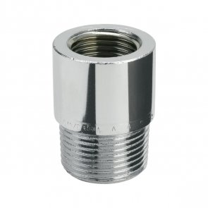 Viega Pāreja 1/2 collas x3/4 collas, ārējā/iekšējā vītne, hromēta bronza