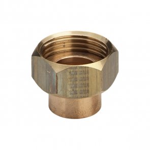 Viega Plakans skrūvsavienojums, iekšējā vītne, 15mm x3/4 collas, bronza