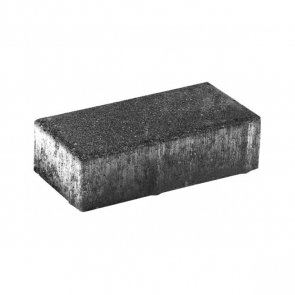 Betono Mozaika Bruģis Prizma 6B 200x100x60mm, melns, 11.88m2 (palete)