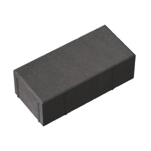 Stoneroc Kartano 80 bez fāzes bruģis, 278x138x80mm, melns, 8.6m2 (palete)