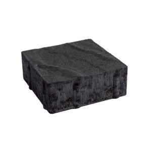 Betono Mozaika Bruģis Nida 160x160x60mm, melns, 11.83m2 (palete)