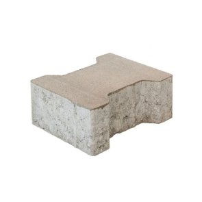 Betono Mozaika Bruģis Tavr 8 200x165x80mm, pelēks, 8.86m2 (palete)