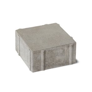 Betono Mozaika Bruģis Troja 160x160x80mm, pelēks, 10.75m2 (palete)