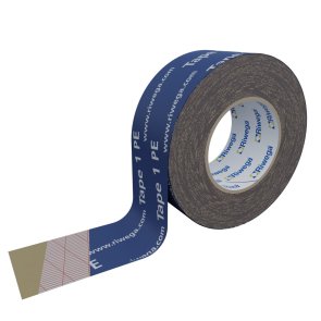 Riwega Tape 1 PE Augstas saķeres izolācijas līmlente ārdarbiem, 50mm x 25m