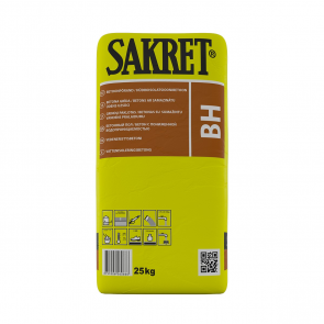 Sakret BH Betons/klons ar samazinātu ūdens uzsūci, C35, 40kg