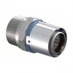 Uponor S-Press Pāreja, ārējā vītne, 40mm x 1.1/4 collas