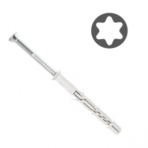 Wkret-met Neilona fasādes enkurs ar skrūvi KPR-Fast-S, Torx, 10x140mm (25gab)