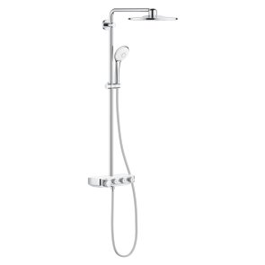 Grohe Euphoria SmartControl System 310 Duo Dušas sistēma ar termostatu, hroms/balts