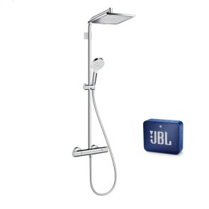Hansgrohe Crometta E 240 Dušas sistēma ar termostatu, hroms + JBL dāvanā