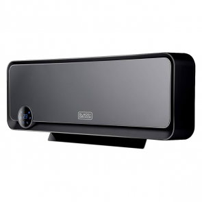 Black+Decker Pie sienas stiprināms sildītājs 1000-2000W, BXWSH2000E