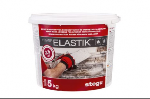 Stegu ELASTIK готовый плиточный клей , balta, 7kg