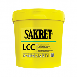 Sakret LCC Minerālā fasāžu špaktele ar vieglo pildvielu 0.5mm, 15kg