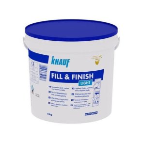 Knauf Fill & Finish Light gatavā vieglā špaktele (Zila), 4kg