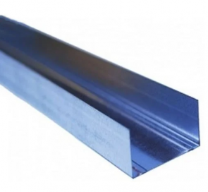 Neolat reģipša metāla profils UW-75 (Starpsienu horizontālais profils) 75/40/0.5, 3.0m