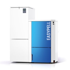 Easypell 20 Granulu apkures katls (6-20kW) ar 165kg granulu tvertni