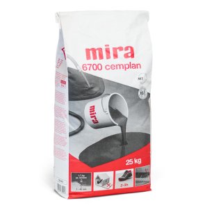 Mira 6700 Cemplan pašizlīdzinošs nobeiguma maisījums (1-45mm), 25kg