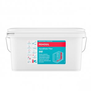 Penosil Premium AquaBrake Fiber Гидроизоляционная мастика, усиленная волокном , 5L