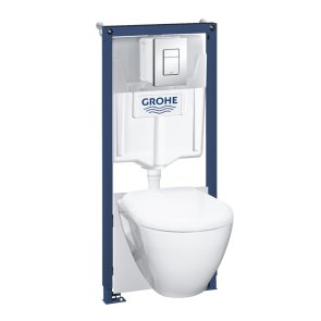 Grohe Solido 5-in-1 Komplekts Serel pods ar SC vāku, taustiņš Skate Cosmo, hroms (38732000), h=1.13m