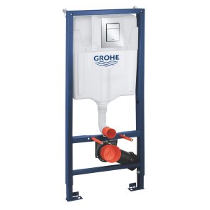 Grohe Rapid SL 3-in-1 Komplekts, taustiņš Skate Cosmo S, hroms (37535000), 113x50cm