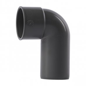 Ostendorf HTSafeSW Iekšējās kanalizācijas leņķveida sifona savienojums, DN40/40mm, pelēks