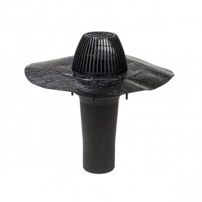 Vilpe AM Iekšējā noteka plakanajam un lēzenajam bitumena jumtam D160mm