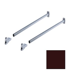 Toode Kāpņu sienas stiprinājumi 1m + T savienojumi, RR32/Tumši brūns