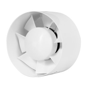 Europlast E-EXTRA Series EK Kanāla ventilators, D100mm, balts