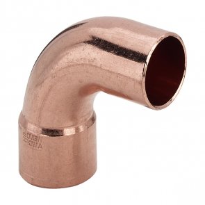 Viega Kapara līkums 90°, lodēts pieslēgums, ievietojams gals, 15mm