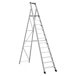 Elkop Profesionālas kāpnes, alumīnija, 10 pakāpieni, 2.11m
