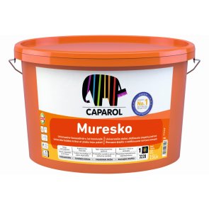 Caparol Muresko Universāla silikona sveķu fasādes krāsa, matēta B1 2.5L NEW