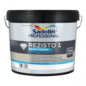 Sadolin Professional Rezisto 1 Глубоко матовая краска для стен BW 10L
