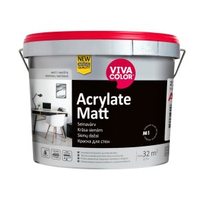 Vivacolor Acrylate Matt A Mitrumizturīga sienas krāsa, matēta 2.7L