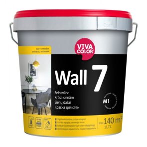 Vivacolor Wall 7 A Sienas krāsa, matēta 11.7L