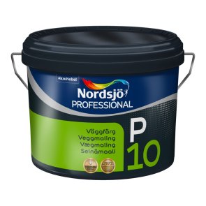 Sadolin Professional P10 BW Nodilumizturīga akrila krāsa sienām, pusmatēta 10L