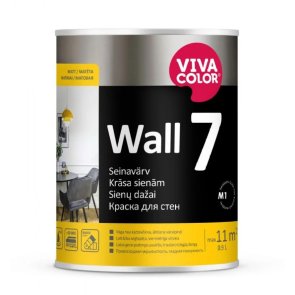 Vivacolor Wall 7 A Sienas krāsa, matēta 0.9L