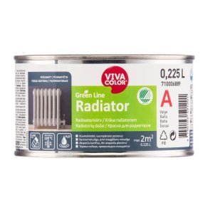 Vivacolor Radiator A Krāsa radiatoriem, pusmatēta, 0,225L