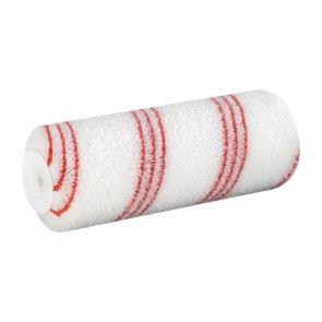 Color Expert WallStar Rullis poliamīda, nelīdzenām virsmām, sarkanas svītras, 25cm