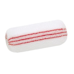 Color Expert WallStar Rullis raupjām virsmām, polsterēts, sarkanas svītras, 25cm