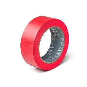 Color Expert RedLine Krāsotāju paīra līmlente UV120, sarkana, 38mm x 50m