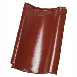 Monier Nortegl Māla rindu dakstiņš, glazēts, kastaņbrūns