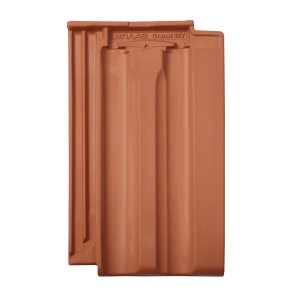 Monier Granat 13V Māla rindu dakstiņš, dabīgs, ķieģeļsarkans