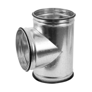 Europlast TCPS Metāla trejgabals ar gumijām 90°, D150/150mm